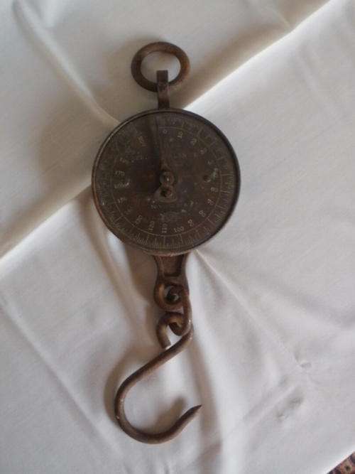 LARGE SALTER SPRING BALANCE SCALE