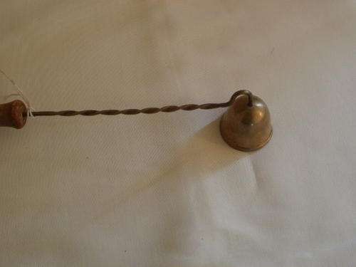 BRASS CANDLE SNUFFER