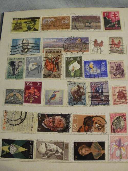 STAMP ALBUM WITH STAMP'S