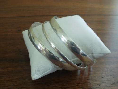 THREE 925 SILVER BANGLE'S