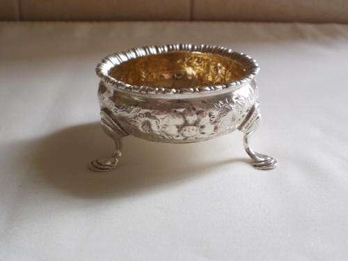 SILVER GEORGIAN SALT