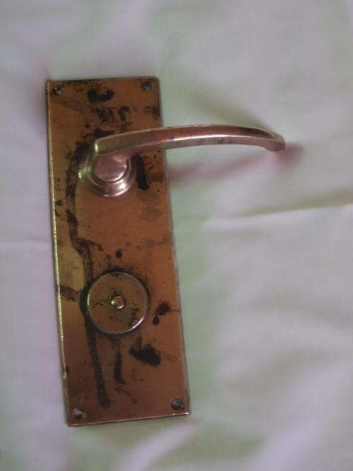 BRASS DOOR HANDLE (A)