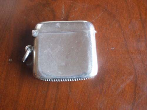 BIRMINGHAM 1936 SILVER VESTA CASE