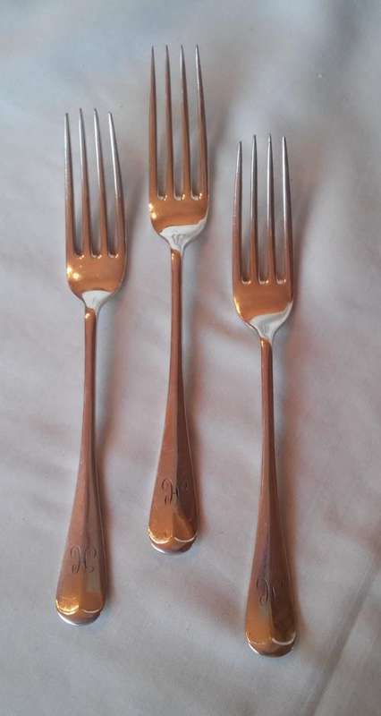 3 WALKER & HALL FORK'S, CIRCA 1903