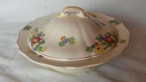 ROYAL DOULTON, MINDEN (D5334), BOWL WITH LID