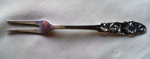 830S NORWAY SILVER PICKLE FORK