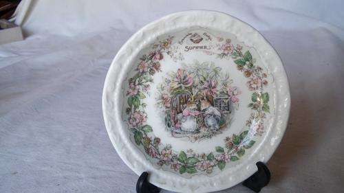 ROYAL DOULTON BRAMBLY HEDGE SUMMER PIN DISH