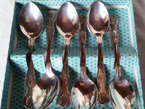 "EETRITE SILVERPLATED A1 KINGS" TEASPOONS