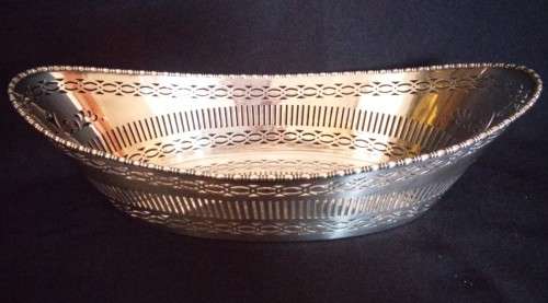 MAPPIN & WEBB OVAL BASKET