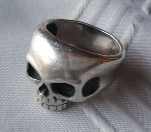 925 SILVER SCULL RING
