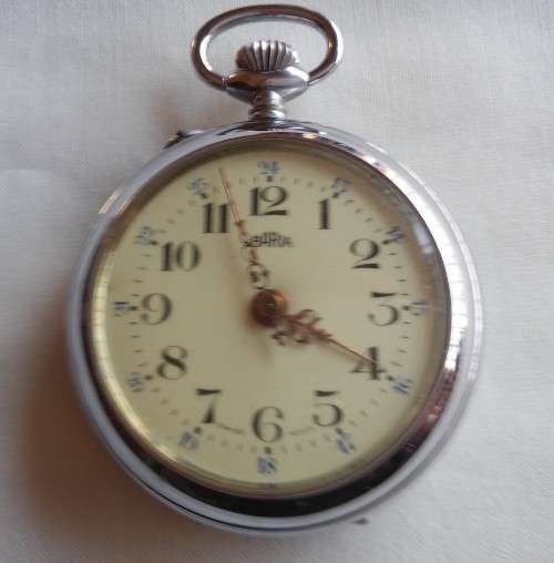 REMONTOIR (IBARIA) CHROME POCKET WATCH