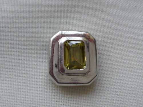 925 SILVER PENDANT WITH PERIDOT