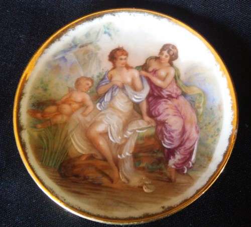SMALL LIMOGES PLATE