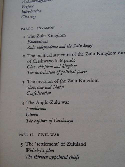 THE DESTRUCTION OF THE ZULU KINGDOM - THE CIVIL WAR IN ZULULAND 1879-1884