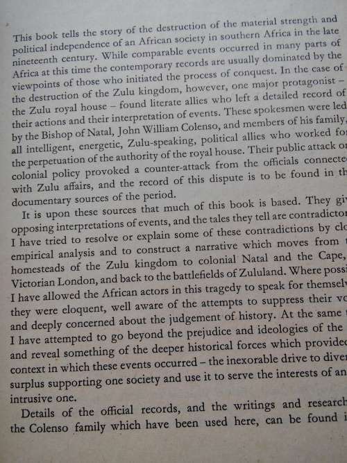 THE DESTRUCTION OF THE ZULU KINGDOM - THE CIVIL WAR IN ZULULAND 1879-1884