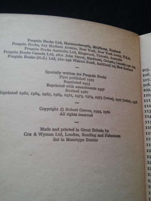 THE GREEK MYTHS:2 - ROBERT GRAVES
