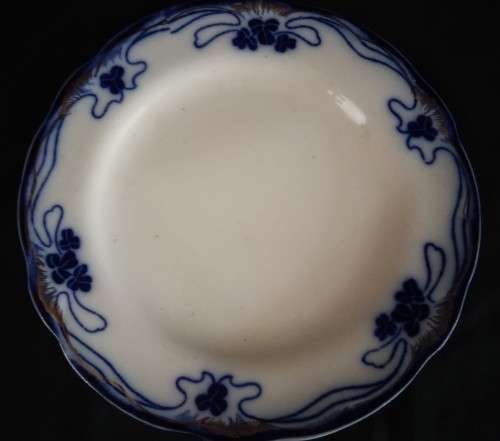 BRISTOL ROYAL SEMI PORCELAIN, WOOD & SONS, ENGLAND TRIO