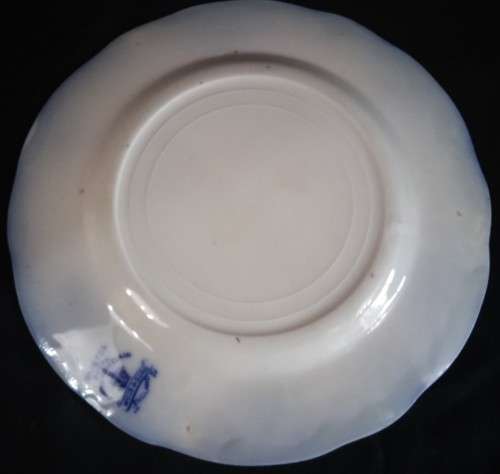 BRISTOL ROYAL SEMI PORCELAIN, WOOD & SONS, ENGLAND TRIO