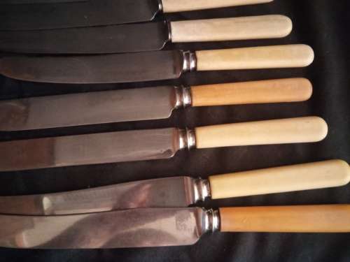18 BONE STYLE HANDLE KNIFES