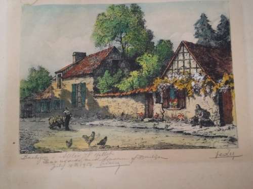 PRINT - BAIBIGIN 1954
