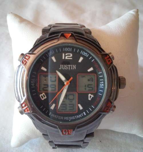MENS JUSTIN QUARTZ  WATCH