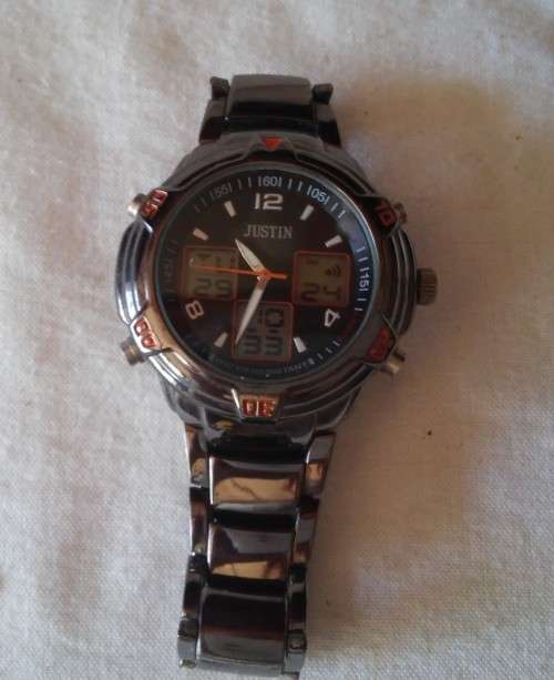 MENS JUSTIN QUARTZ  WATCH