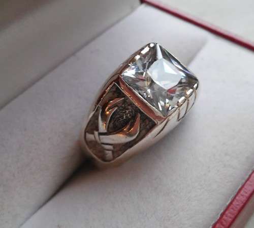 925 SILVER CRYSTAL RING