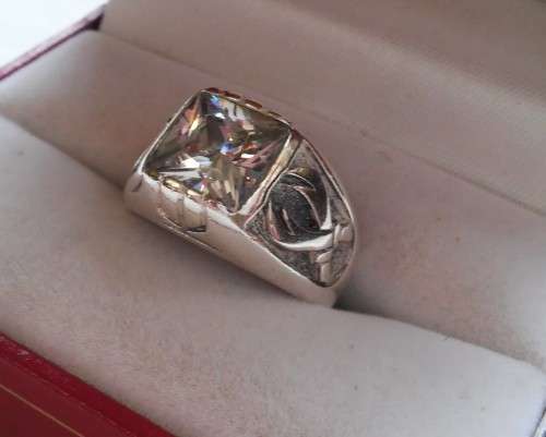 925 SILVER CRYSTAL RING