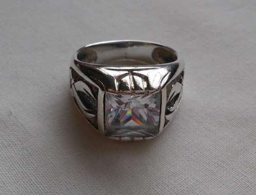 925 SILVER CRYSTAL RING