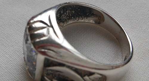 925 SILVER CRYSTAL RING