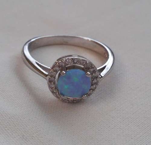 925 SILVER & OPAL RING