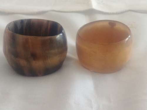 Two Horn Serviette Rings