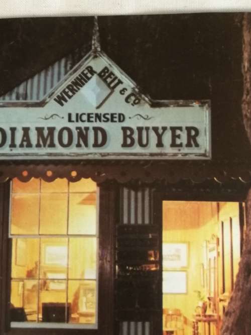 Kimerberley Mine Museum postcard