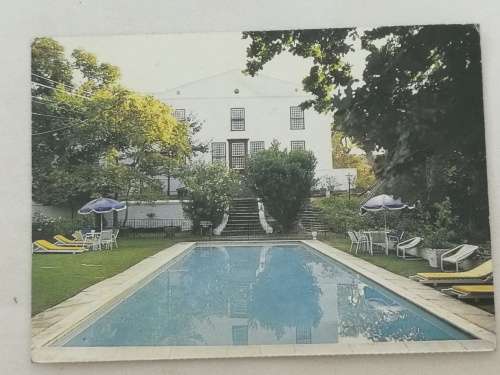 The Swimming pool at Alphen Hotel, Constantia