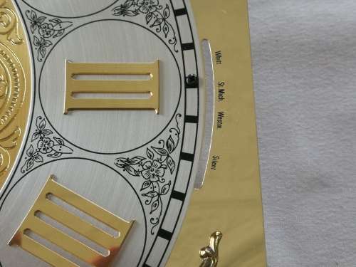 Grand Father Clock: Moon Face Dial, Made in Germany (a)