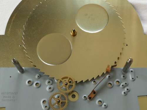 Grand Father Clock: Moon Face Dial, Made in Germany (a)