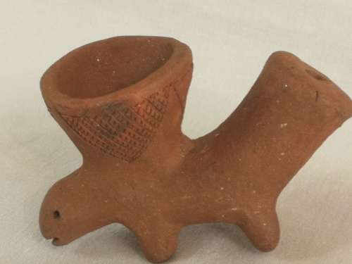 Animal Clay Pipe