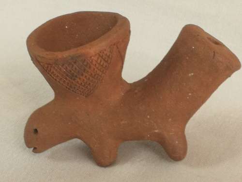 Animal Clay Pipe