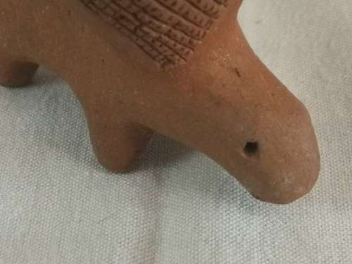 Animal Clay Pipe