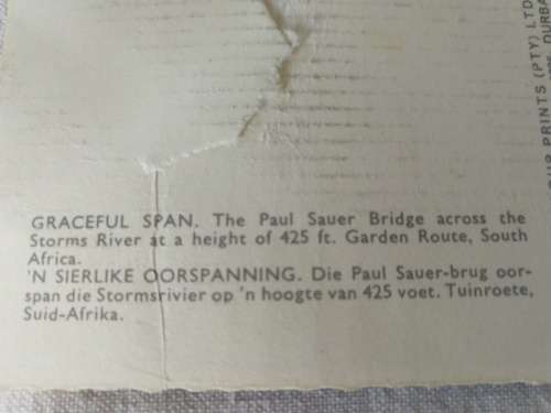 Postcard: Graceful Span