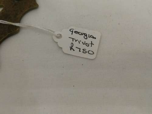 Georgian Brass Trivet