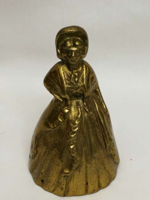 Brass `victorian` style lady - Candlesnuffer