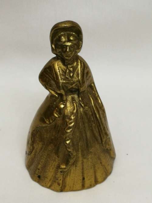 Brass `victorian` style lady - Candlesnuffer