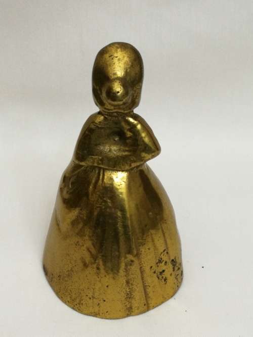 Brass `victorian` style lady - Candlesnuffer