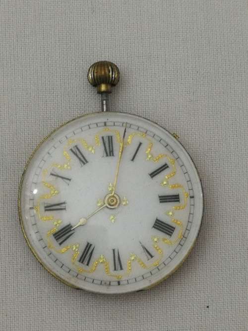 Watch movement with dial (b)
