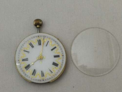 Watch movement with dial (b)