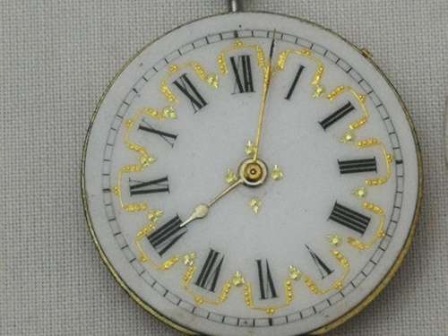Watch movement with dial (b)