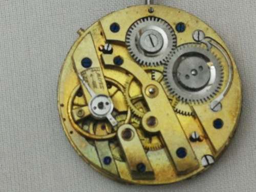 Watch movement with dial (b)