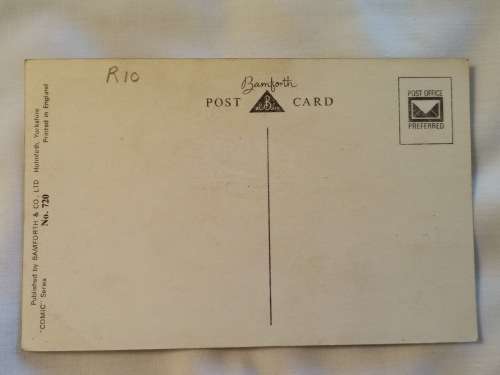 Blimey - Don`t go....Postcard