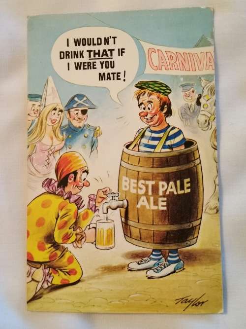 I wouldn`t drink....Postcard